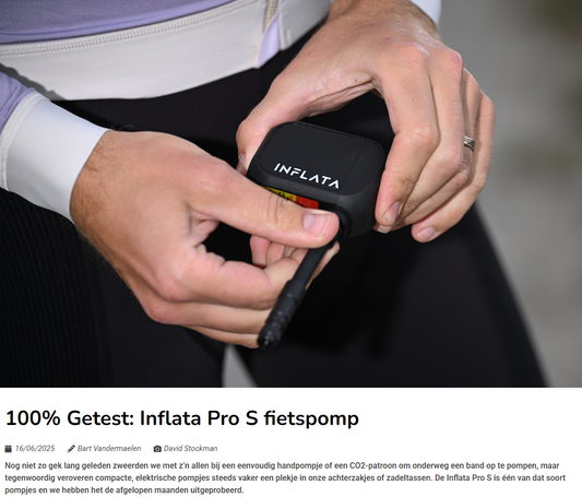 INFLATA Reviewed by Grinta: A New Standard in Cyclist Convenience