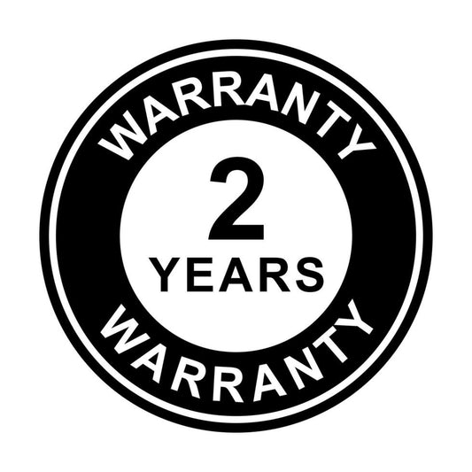2 Year Warranty