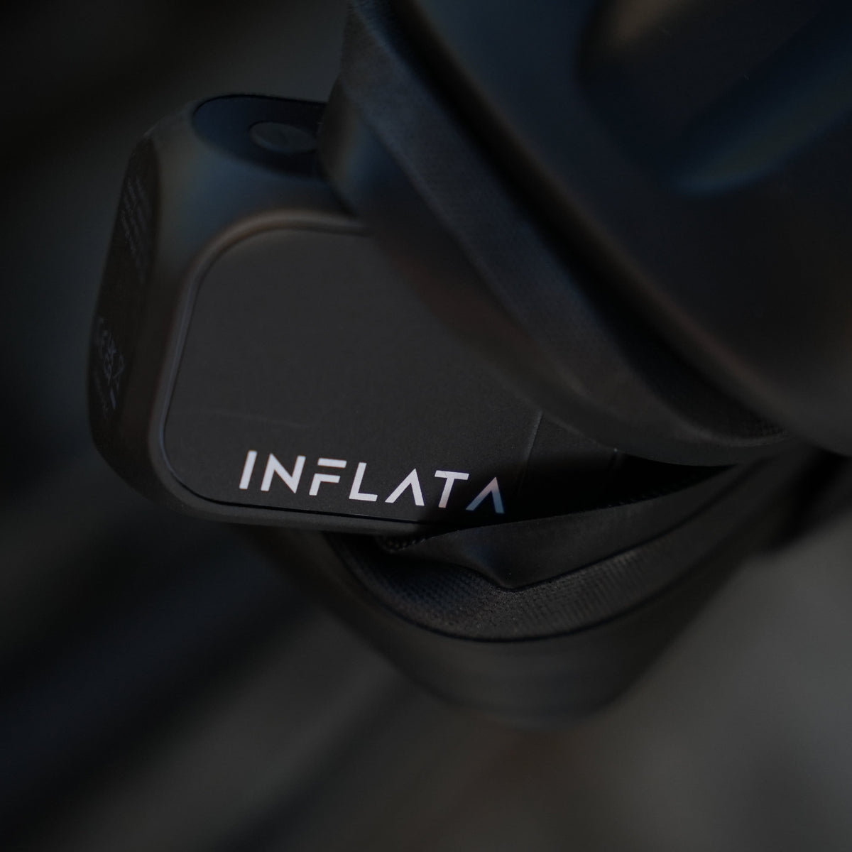 Close-up of the INFLATA Pro S electric mini pump